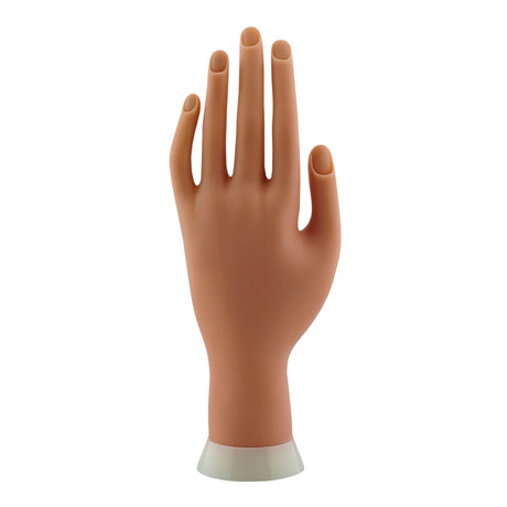 Nail Tech Training Soft Practice Hand Standing Front View