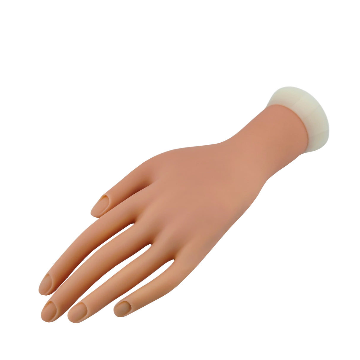 Nail Tech Training Soft Practice Hand Top View