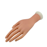 Nail Tech Training Soft Practice Hand Top View