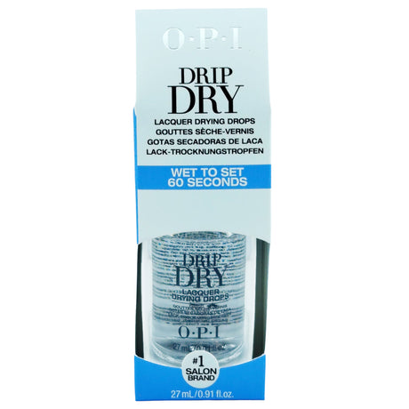 OPI Drip Dry Lacquer Drying Drops 27ml Box Front View