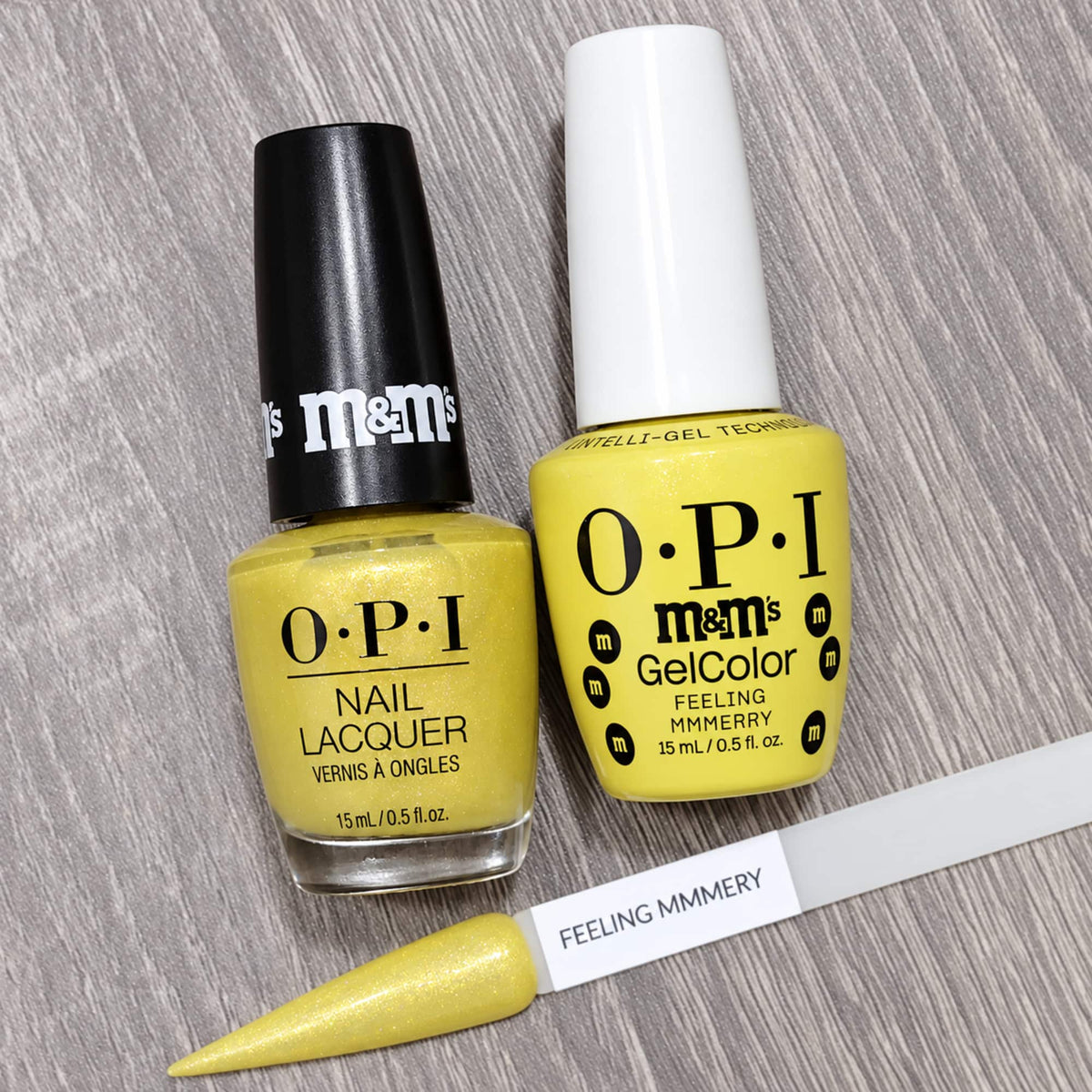 OPI Feeling Mmmerry Gel and Polish Together and Shade Reference