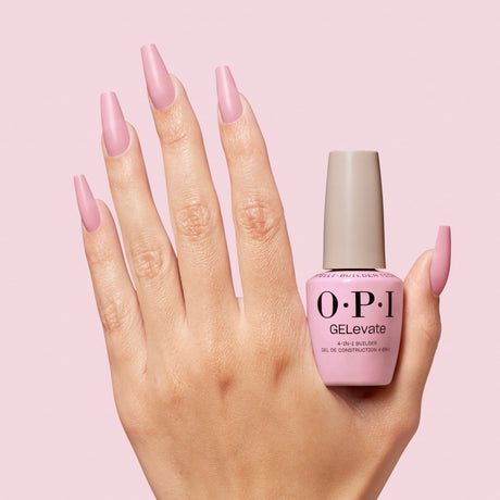 OPI GELevate 4-in-1 Builder Gel 15ml Bottle With Handshot Demo - 4get Me Not 1