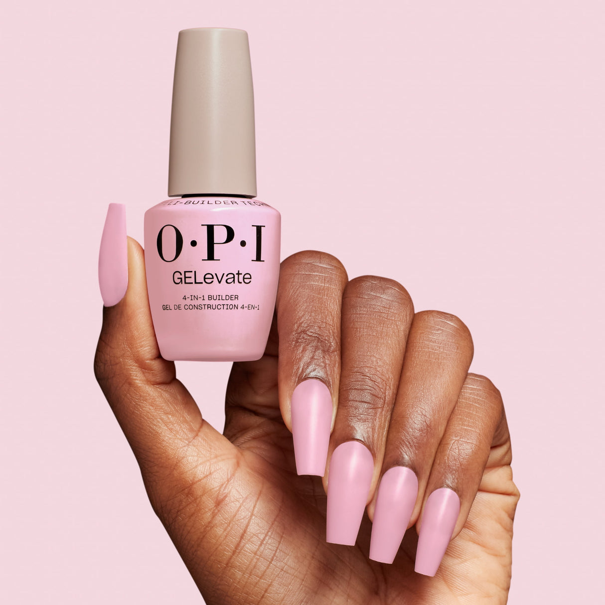 OPI GELevate 4-in-1 Builder Gel 15ml Bottle With Handshot Demo - 4get Me Not 2