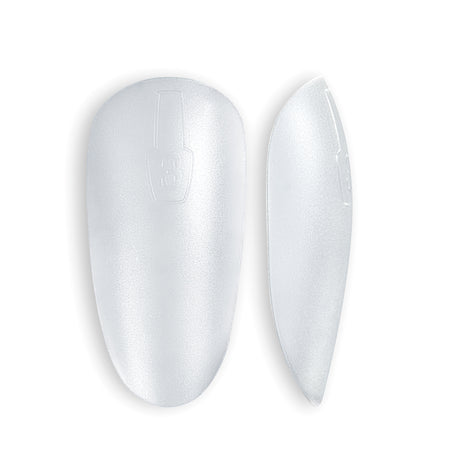 OPI GELevate Soft Gel Tips - Medium Round Clear Tip Close Up View