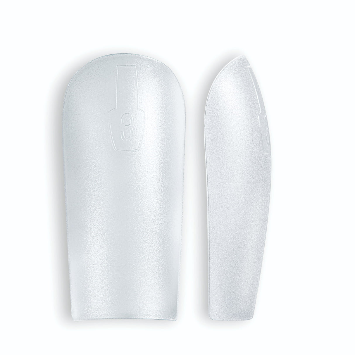 OPI GELevate Soft Gel Tips - Medium Square Clear Tip Close Up View