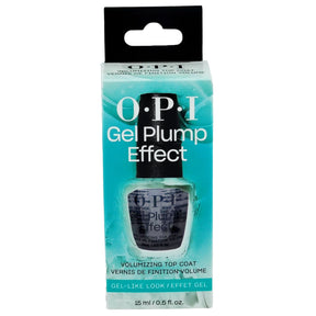 OPI Gel Plump Effect Top Coat (NTT36) Box Front View