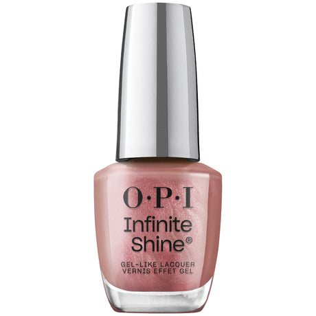 OPI Infinite Shine Gel-Like Polish Bottle | Chicago Champaign Toast (IS LS63) | Shimmery Rosy Pink