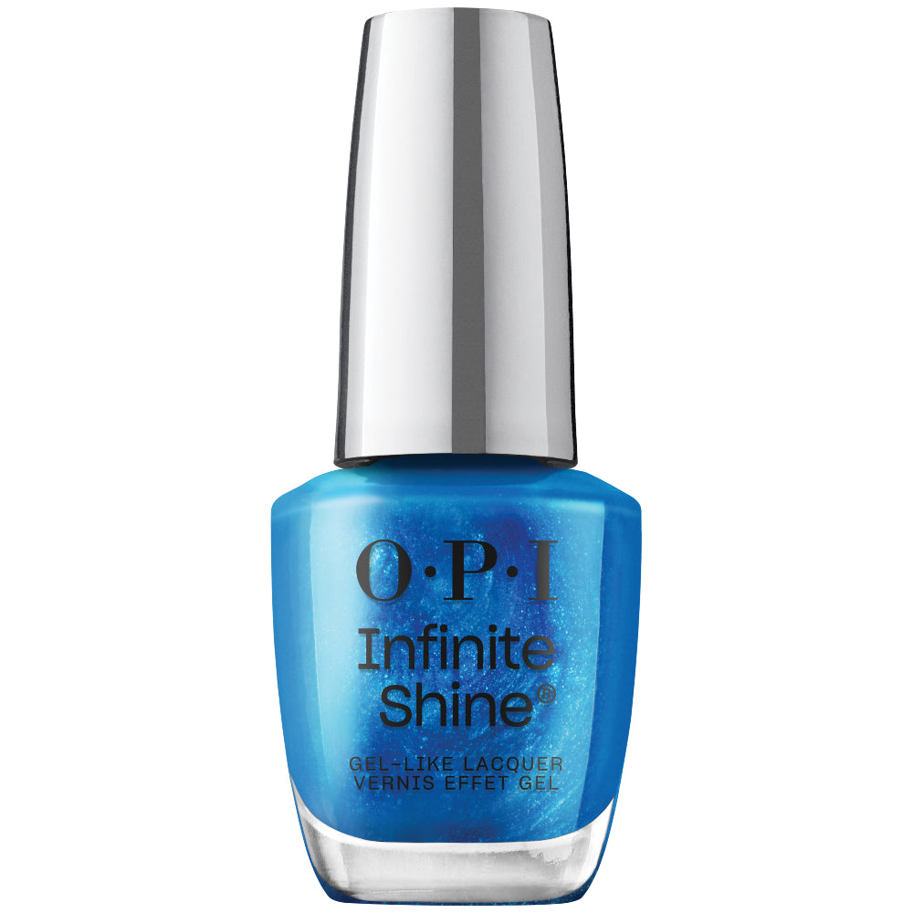 OPI Infinite Shine Gel-Like Polish Bottle | Do You Sea What I Sea? (IS  LF84) | Shimmery Ocean Blue