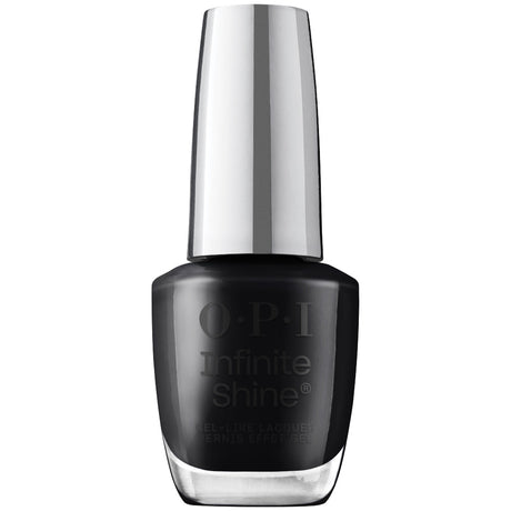 OPI Infinite Shine Gel-Like Polish Bottle | Lady In Black (IS LT02-EU) | Pitch Black Crème