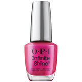 OPI Infinite Shine Gel-Like Polish Bottle | Pompeii Purple (IS LC09) | Crimson Pink 