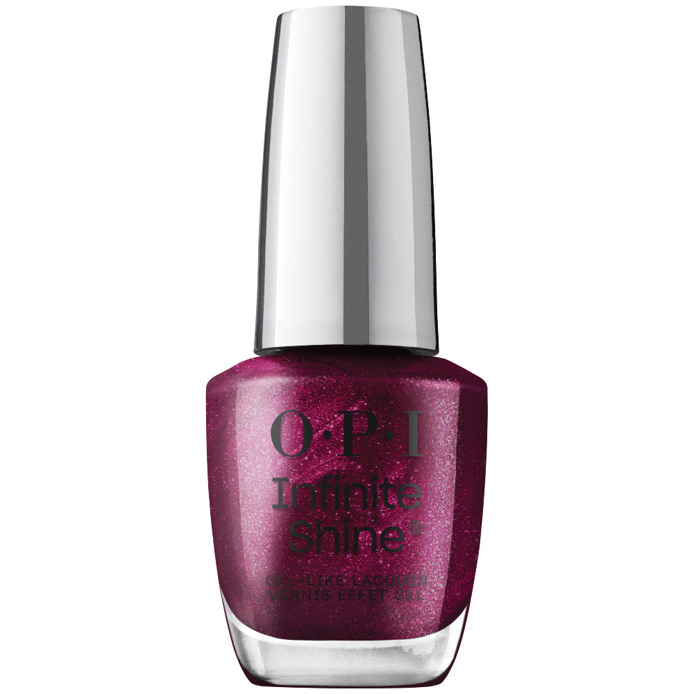 OPI Infinite Shine Gel-Like Polish Bottle | Vamp Champ (IS L103) | Ruby Purple Shimmer