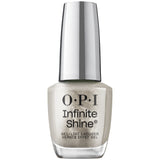 OPI Infinite Shine Gel-Like Polish Bottle | Work From Chrome (IS L107) | Metallic Silver
