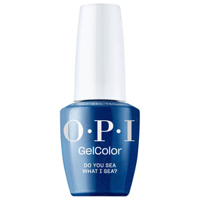 OPI Intelli-Gel Bottle | Do You Sea What I Sea? (GCT F84) | Shimmery Ocean Blue