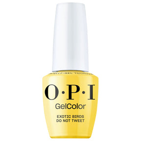 OPI Intelli-Gel Bottle | Exotic Birds Do Not Tweet (GCT F91) | Radiant Yellow