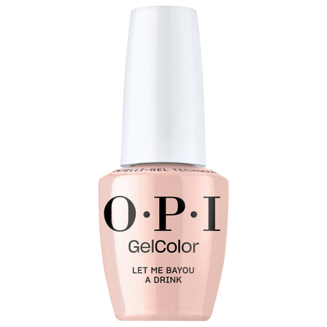 OPI Intelli-Gel Bottle | Let Me Bayou a Drink (GCT N51) | Nude Creme