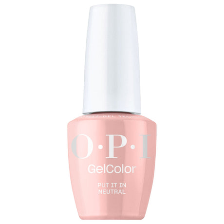 OPI Intelli-Gel Bottle | Put It in Neutral (GCT T65) | Pinkish Beige