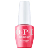 OPI Intelli-Gel Bottle | Strawberry Margarita (GCT M23) | Hot Pink Creme