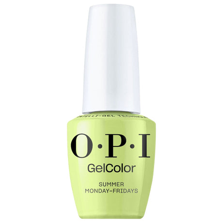 OPI Intelli-Gel Bottle | Summer Monday-Fridays (GCT P012) | Neon Green