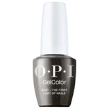 OPI Intelli-Gel Bottle | Suzi The First Lady of Nails (GCT W55) | Olive Green