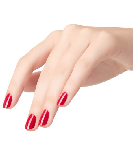 OPI Intelli-Gel | OPI Red (GCT L72) | Finger Nails With Colour