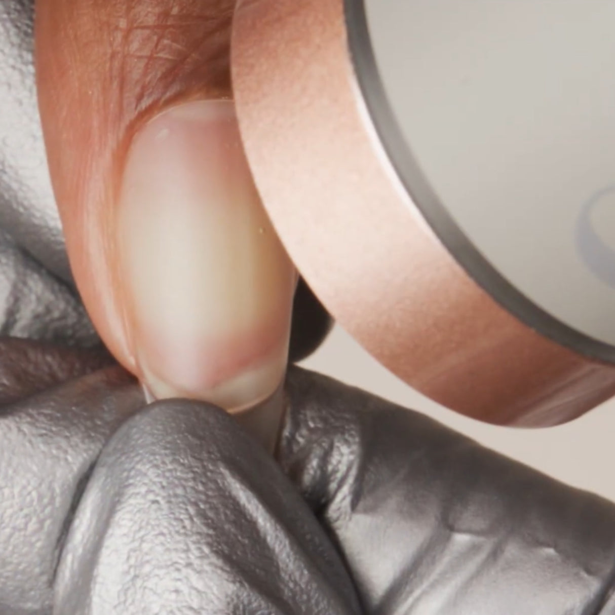 OPI Lightning Flash Cure Gel Lamp Demo Of Tips Application From The LED Lamp