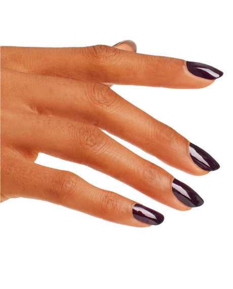 OPI Nail Polish | Black Cherry Chutney | Finger Nails with Colour