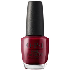 OPI Nail Polish Bottle | Bogota Blackberry (F52) | Dark Red Wine