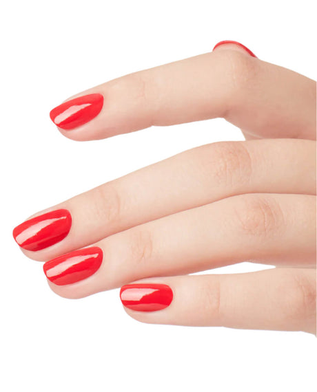 OPI Nail Polish | Cajun Shrimp | Finger Nails with Colour