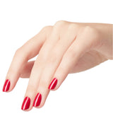 OPI Nail Polish | OPI Red | Finger Nails with Colour