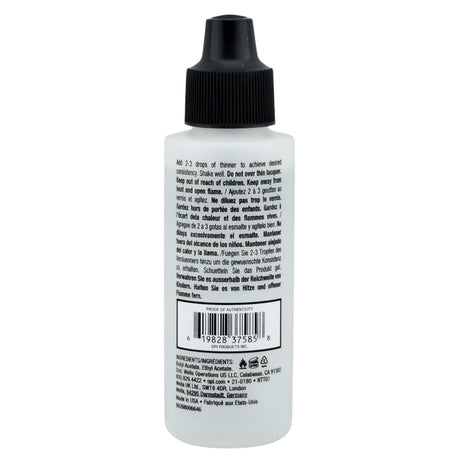 OPI Nail Polish Thinner 60ml Bottle Back View