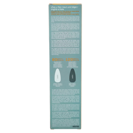 OPI Nature Strong Nails & Skin - Foot File With Disposable Grit Strips Set Box Back View