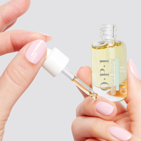 OPI Nature Strong Nails & Skin Cuticle Oil 8ml 0.27oz Product Application On Skin