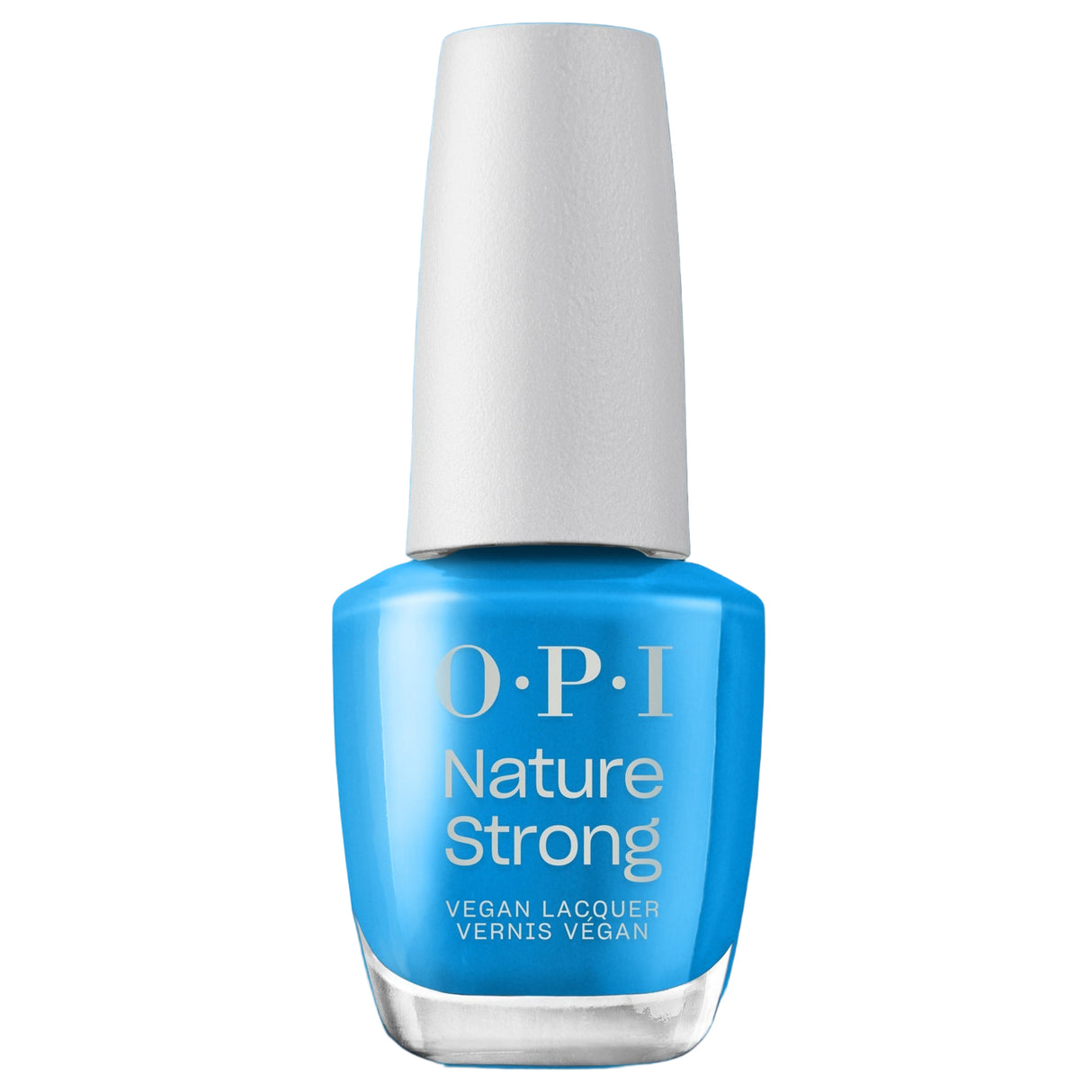 OPI Nature Strong Polish 15ml Bottle Fresh as a Blue Daisy