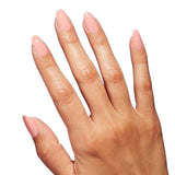 OPI Nature Strong Polish  We Canyon Do Better Light Baby Pink Colour On Finger Nails