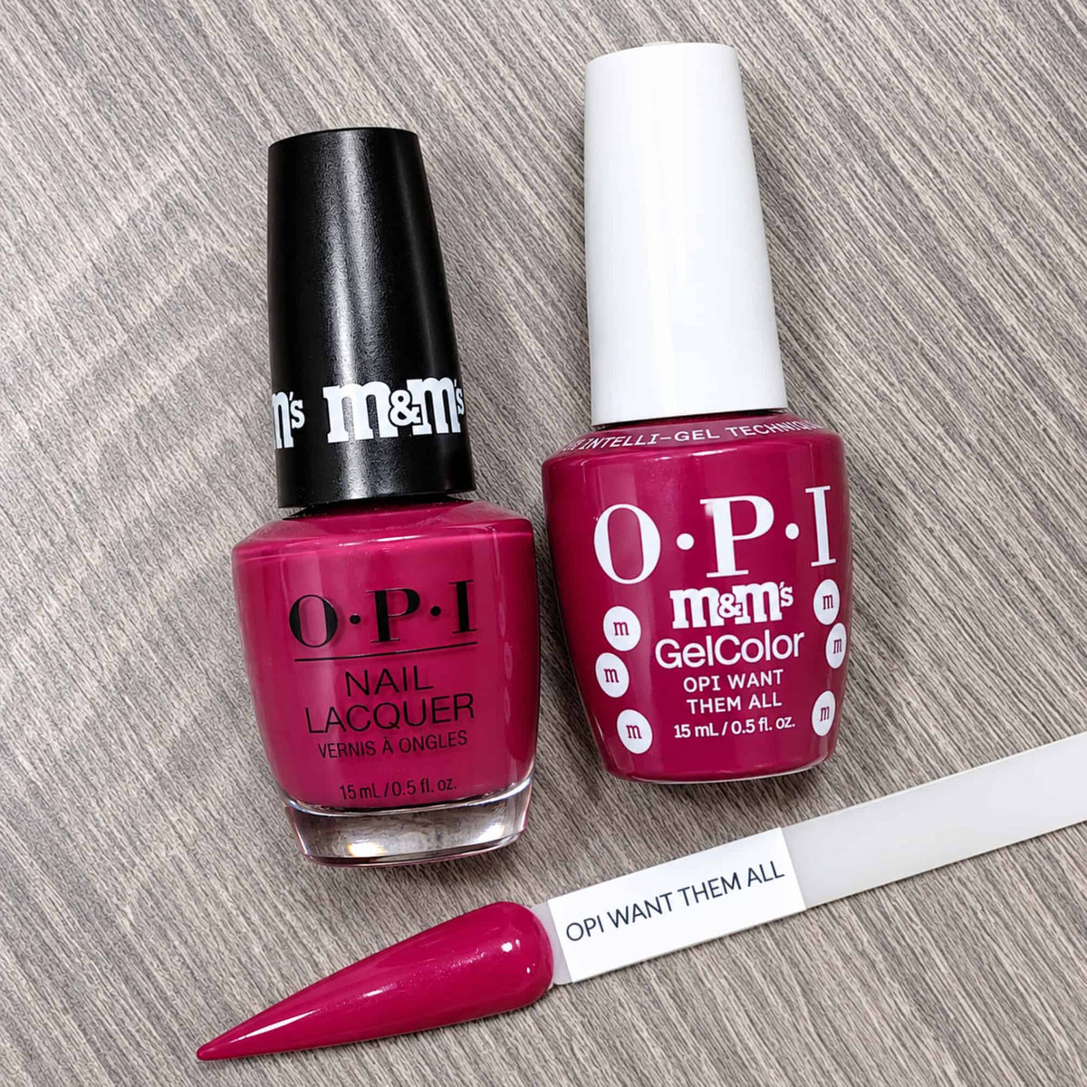 OPI OPI Want Them All Gel and Polish Together and Shade Reference