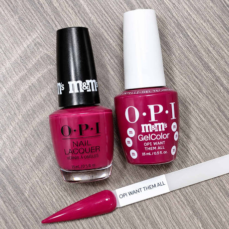 OPI OPI Want Them All Gel and Polish Together and Shade Reference