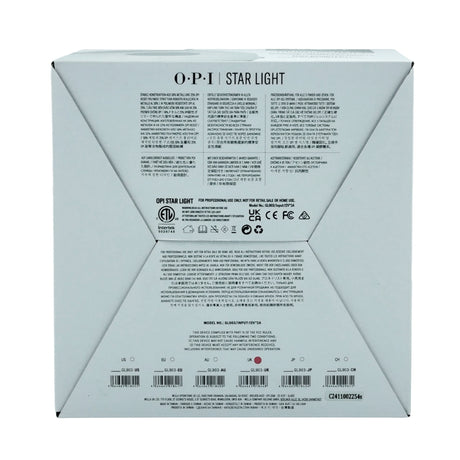 OPI Starlight LED Gel Lamp 3.0 Box Bottom View