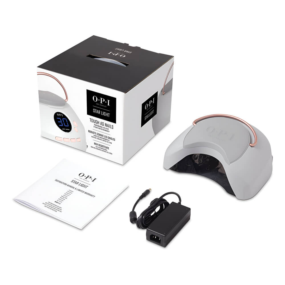 OPI Starlight LED Gel Lamp 3.0 Complete Set and Content View
