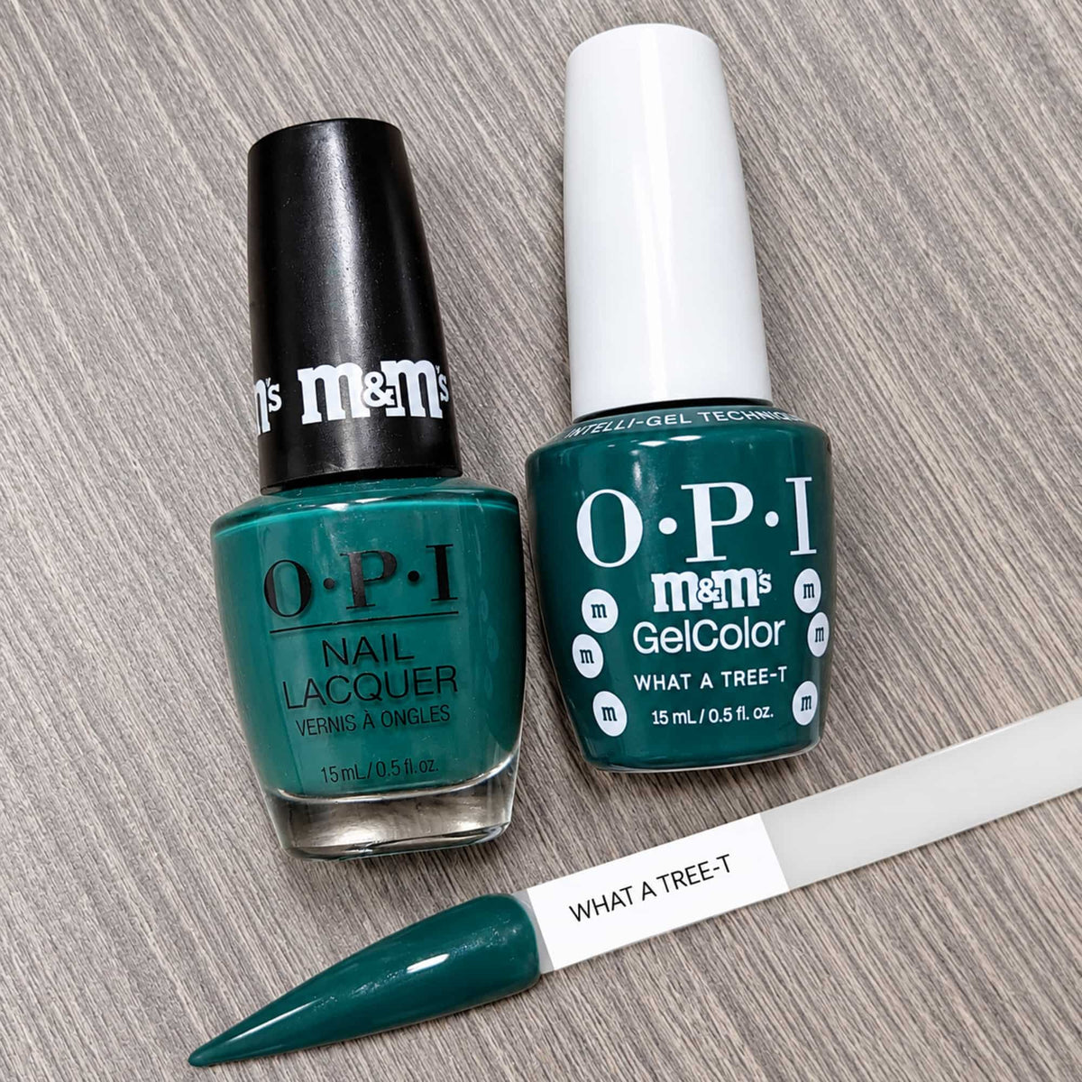 OPI What a Tree-t Gel and Polish Together and Shade Reference