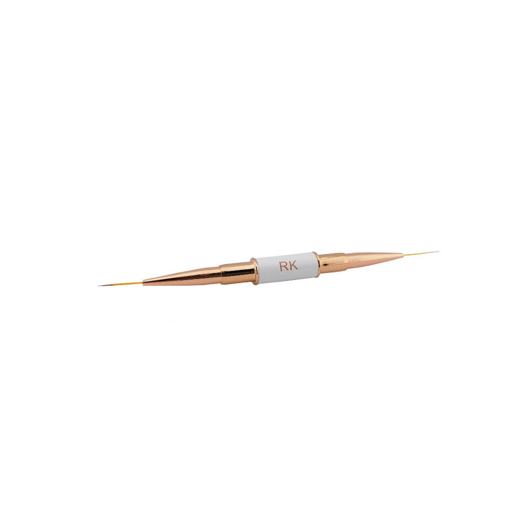 RK Dual Ended Nail Art Brush Open Ends View