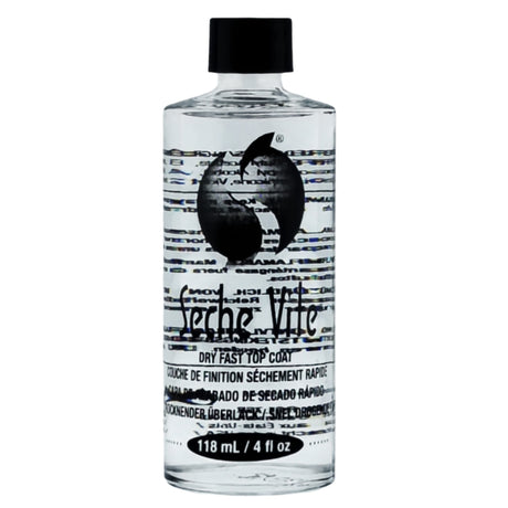 Seche Vite Top Coat Professional Refill Kit 118ml Bottle