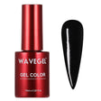 WaveGel Gel Polish Queen Collection WQ001 Silky Black