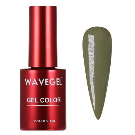 WaveGel Gel Polish Queen Collection WQ103 Camouflage Green