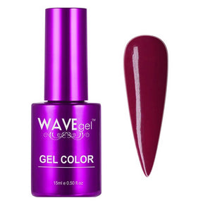 WaveGel Gel Polish Simplicity Collection P158 Dark Raspberry