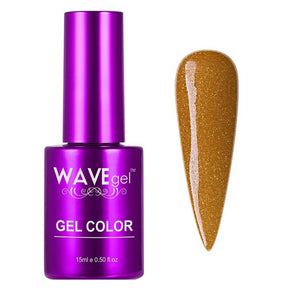 WaveGel Gel Polish Simplicity Collection P190 Orange Glow